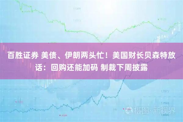 百胜证券 美债、伊朗两头忙！美国财长贝森特放话：回购还能加码 制裁下周披露